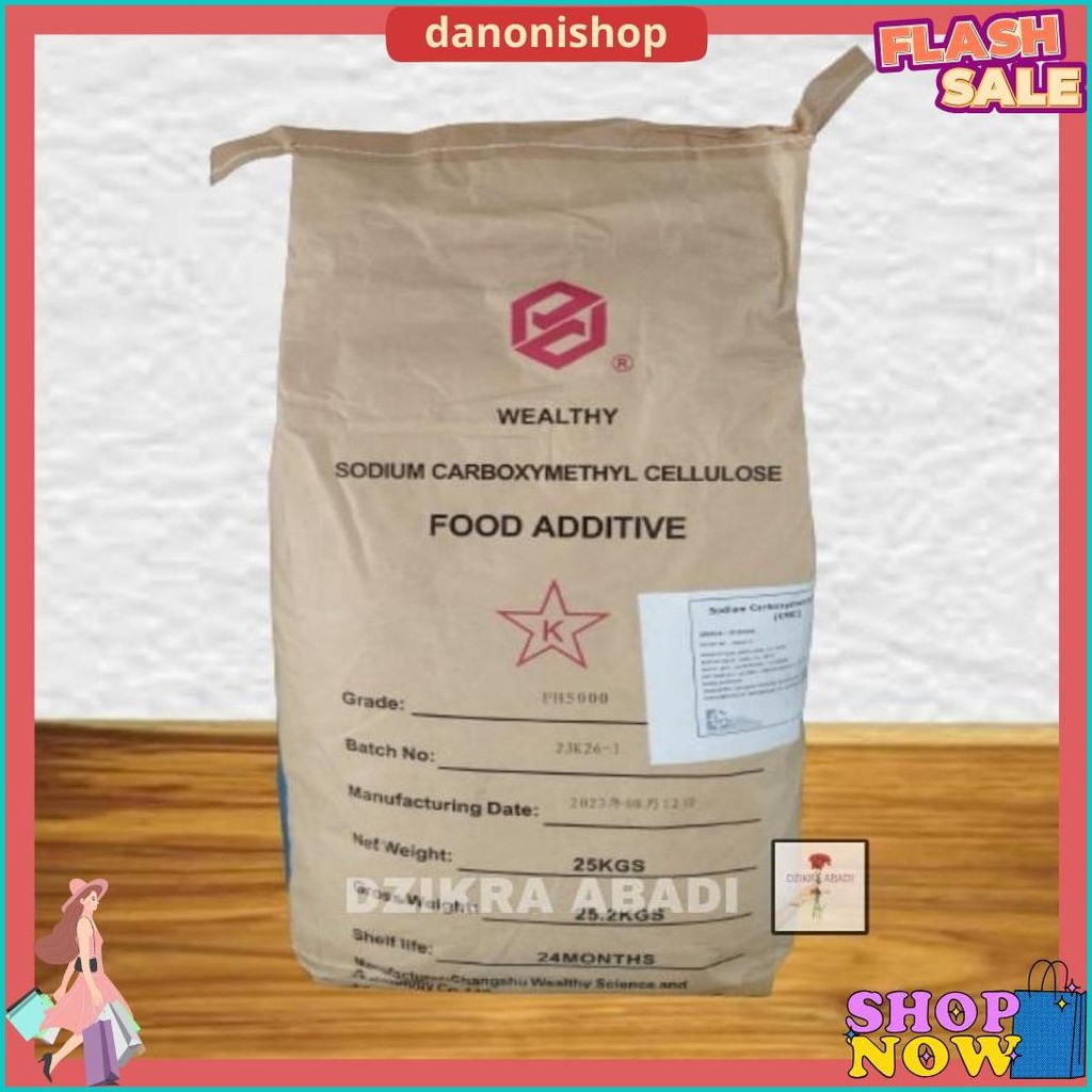 

Cmc Food Grade Pengental Makanan 250 Gr Original Produk