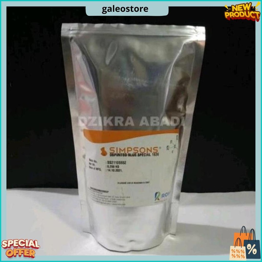

Pewarna Minyak Biru Ospiritso Blue Special 1636 25 Gr Gratis Ongkir