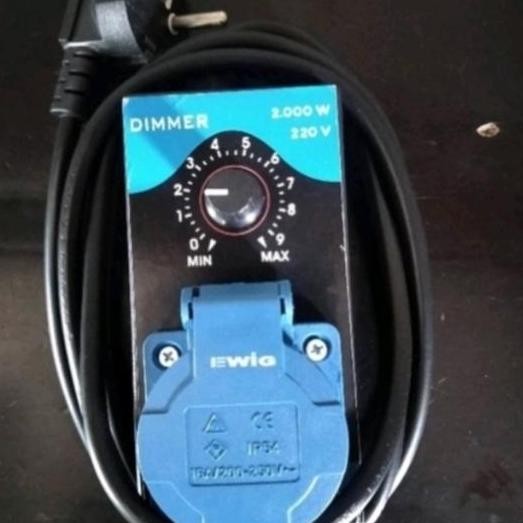 DIMMER AC 2000 WATT PENGATUR KECEPATAN MOTOR GERINDA DAN ALAT LISTRIK ORIGINAL DAN TERPERCAYA