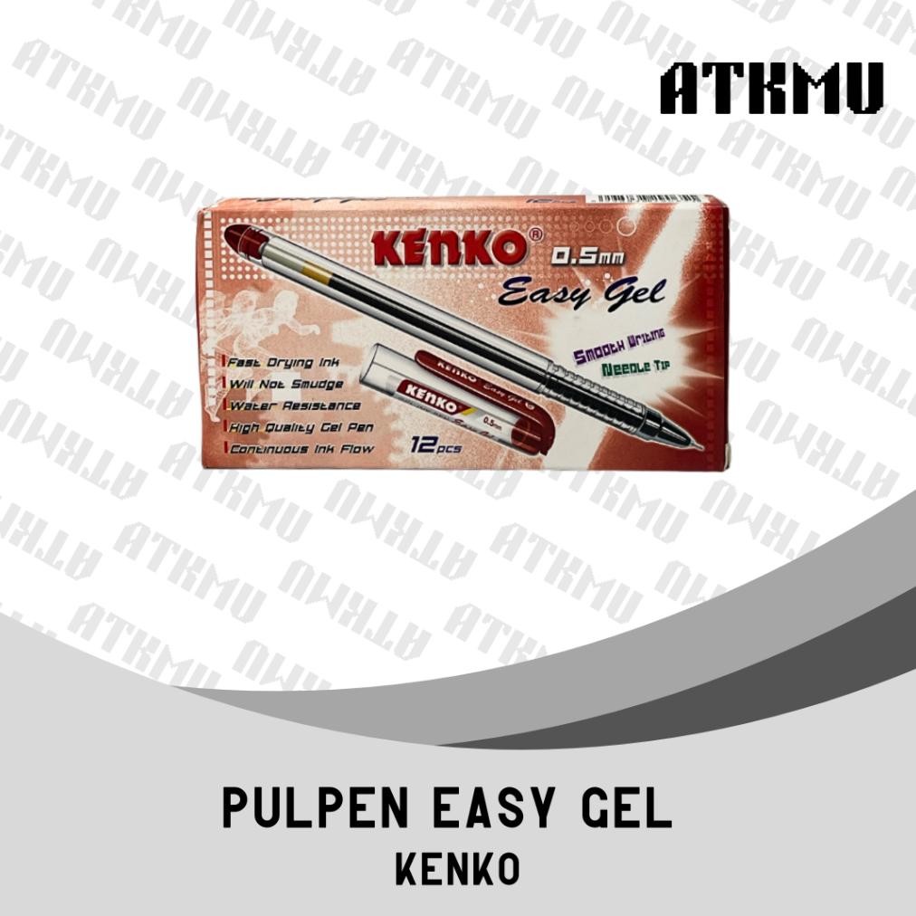 

Hot Kenko Pulpen Easy Gel Needle Tip 0.5Mm 5 Varian Warna1 Pack / 12 Pcs Ew-45