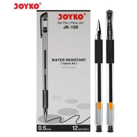 

[Kecil Pulpen / Pen Gel Joyko Jk 100 - Jk-100 Nt [Lusin-12 Pcs] Yt-