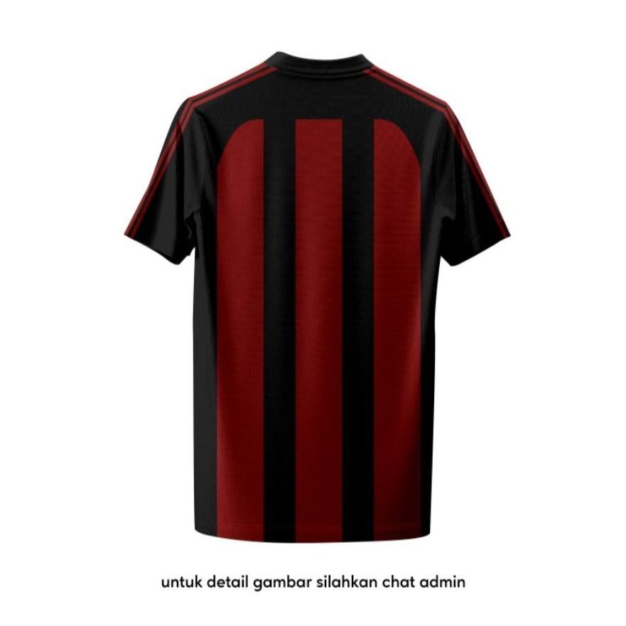ATHLETIC SPORTWEAR - Jersey Vintage Bola Fantasy Ac Milan Home 2000-02  Fullprinting Casual - Atasan