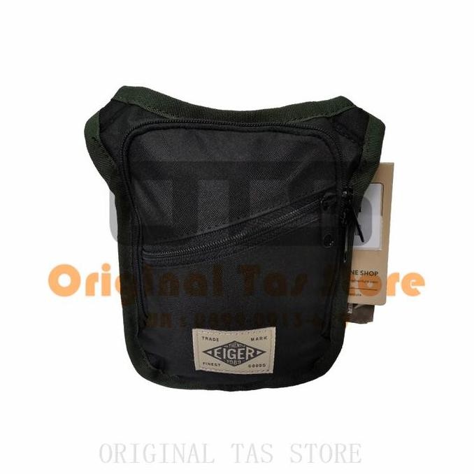 Tas Selempang Minimalis Tas Selempang Mini Eiger 910005016 Passport Pouch Travel - Black