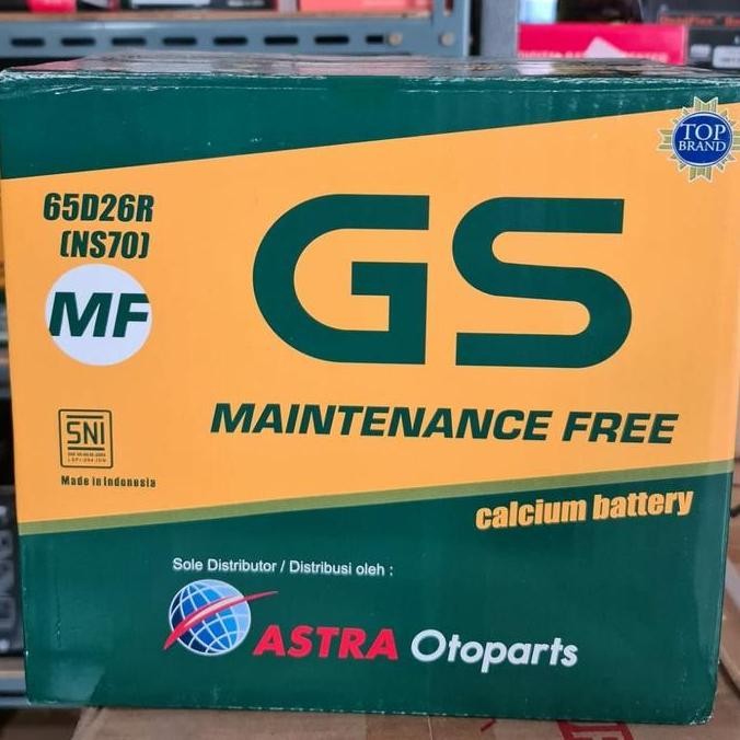 TERMURAH - Aki Mobil Toyota Kijang LSX GS Astra NS70 MF Aki kering