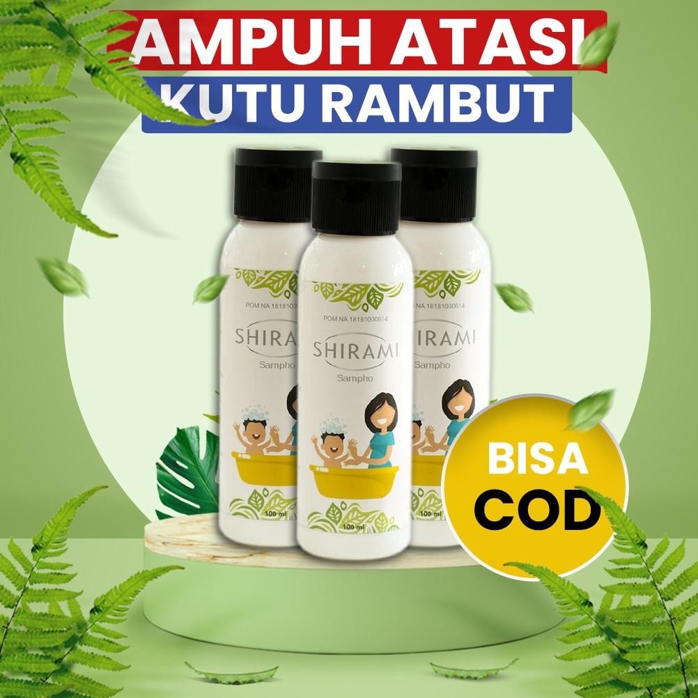 Terlaris | Terbaru | Best Seller | Termurah Shirami Shampo Anti Kutu Rambut Anak Dan Dewasa Paling A