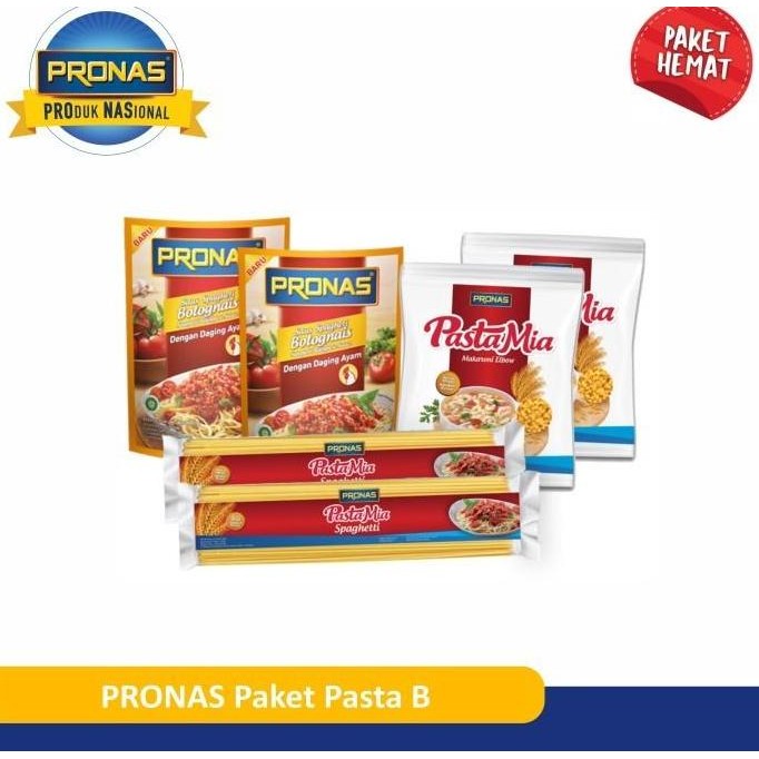 

PRONAS Paket Aneka Pasta B bundling 6 pcs