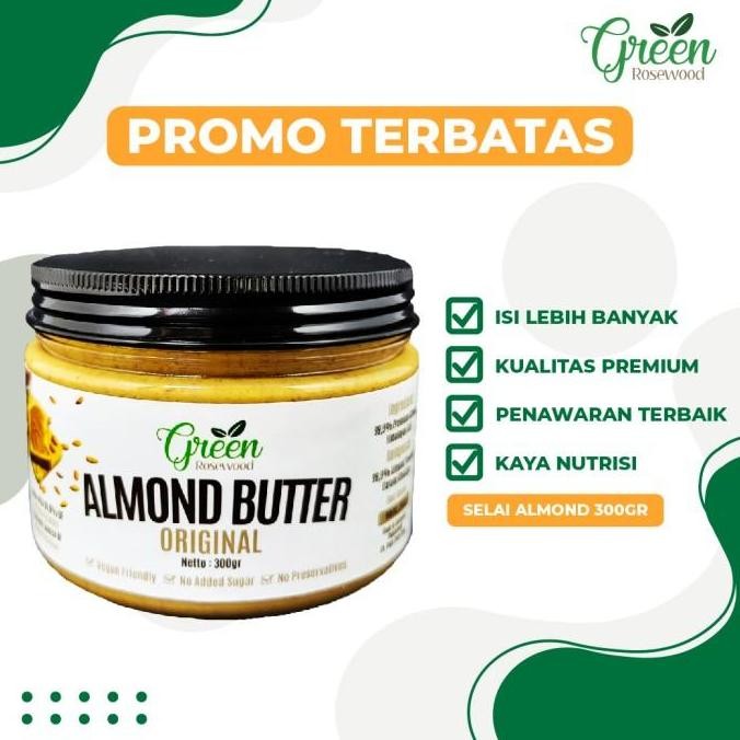 

SELAI ALMOND PREMIUM - ALMOND BUTTER SUGAR FREE - GLUTEN FREE - VEGAN