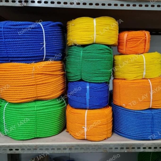 TERBARU Tambang Plastik 10mm / Tali Tambang 10mm/ Tambang kiloan per ROL