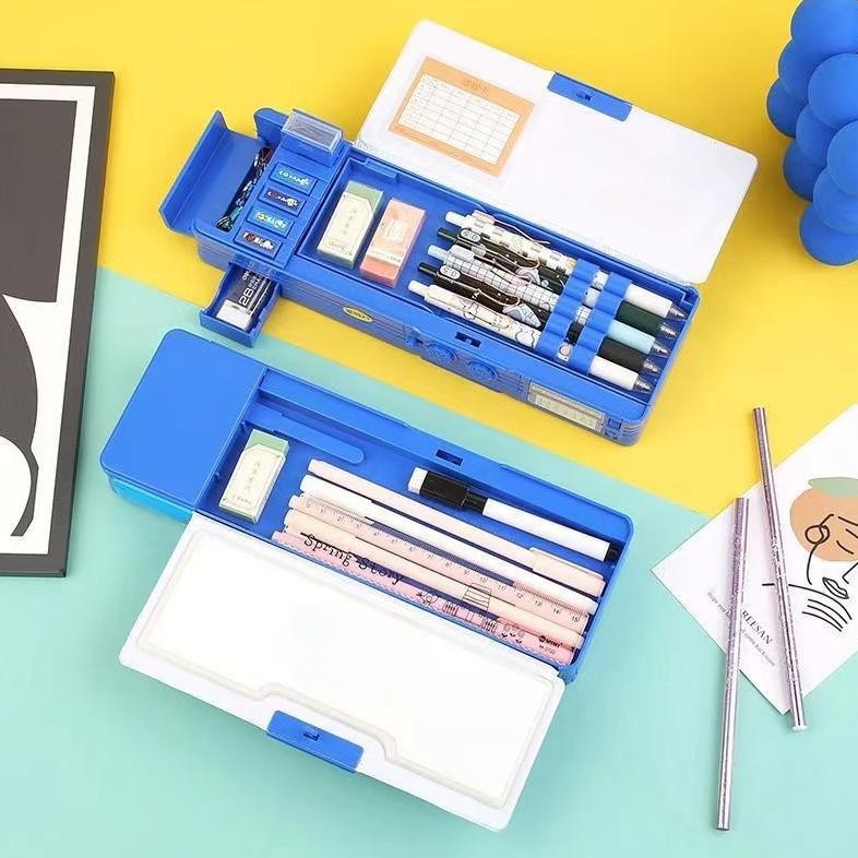 

Cod [Penjual Lokal] Tempat Pensil Kata Sandi Multifungsi Kuromi Kotak Pensil Kedua Sisi Pola Kartun Sanrio Is75