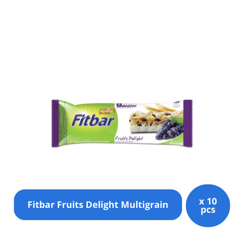 

Fitbar Fruits Delight Multigrain 20gr x 10 pcs