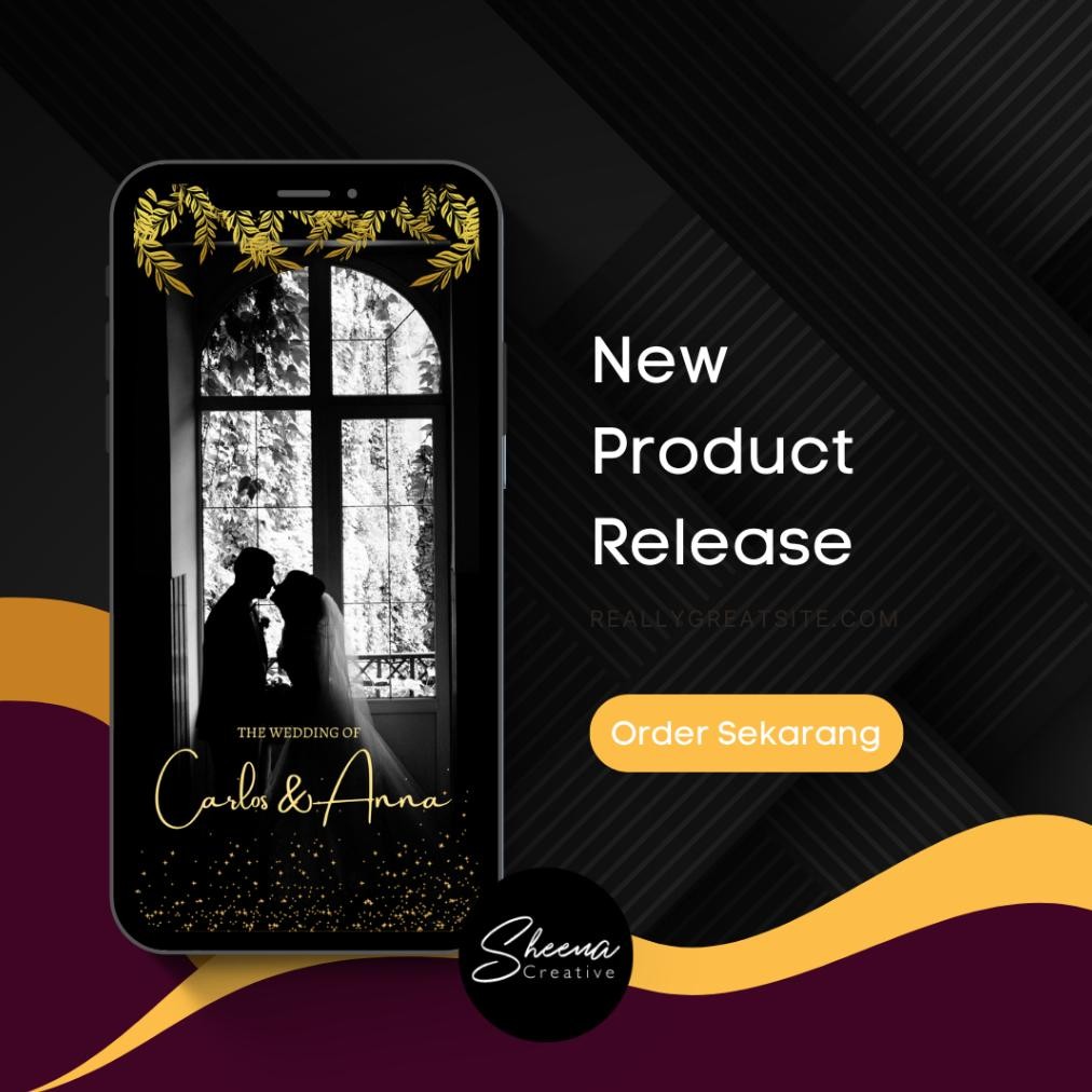 Template Instagram | Tiktok | Murah | Wedding, Ulang Tahun, Promosi Usaha, Event Lainnya