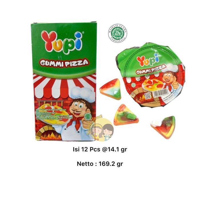

Yupi Pizza Isi 12 Pcs By Jadoelsnack Food Frozen Jelly
