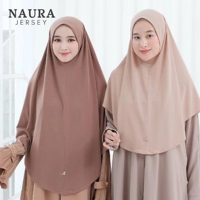 Albata Hijab Naura Nt Bergo Jersey Hijab Nt Jersey Jilbab N