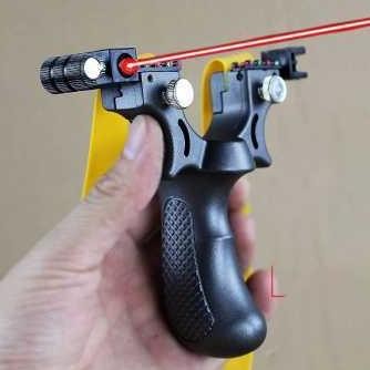 Termurah [Premium] Big Power Ketapel Laser Tactical Ketapel Slingshot Dengan Laser Sight Ketapel Bur