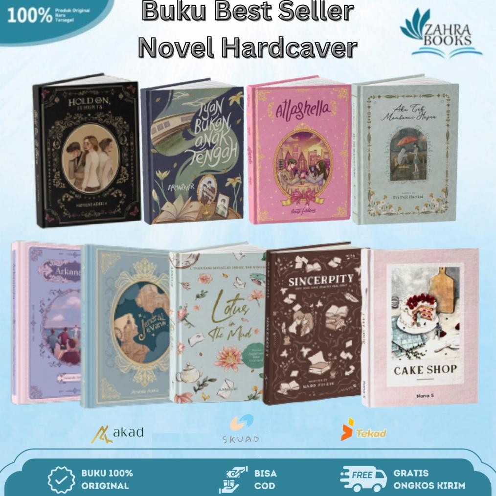 Kuke Novel Hardcover Mada, Tuan Musim Hujan, Dorm Du ,Surat Untuk Jenaka, Batavia,La Fleur (Tebus Mu