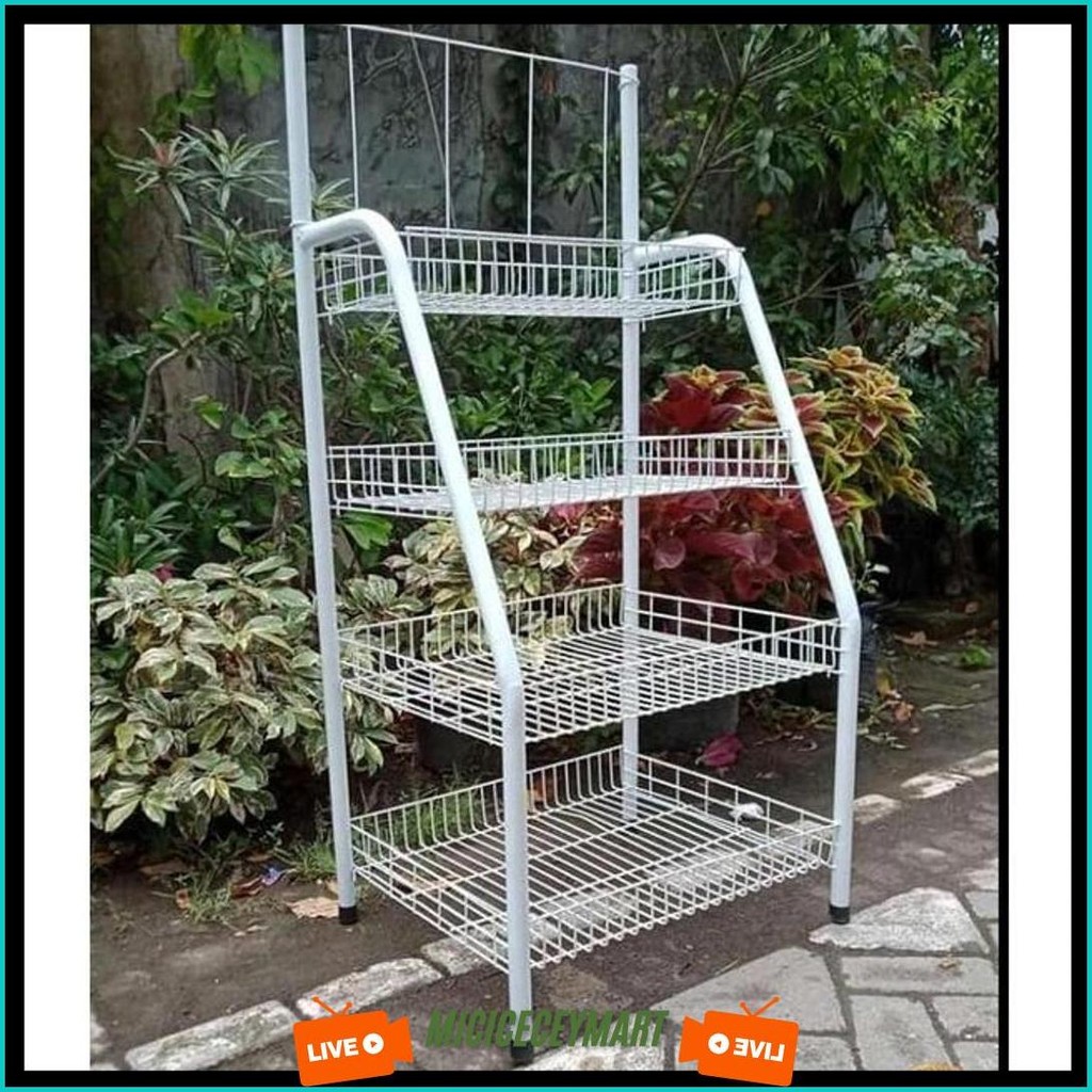 Rak Ciki Serbaguna/Rak Roti 4 Susun/Rak Roti 3 Susun/Rak Roti/Rak Ciki/Rak Serbaguna/Rak Jumbo Termu