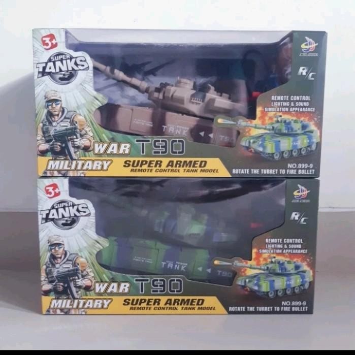 TP RC War Tank Remote Control - Mainan Mobil Remot Kontrol Anak Edukatif - SNI Set Hadiah Game Penge