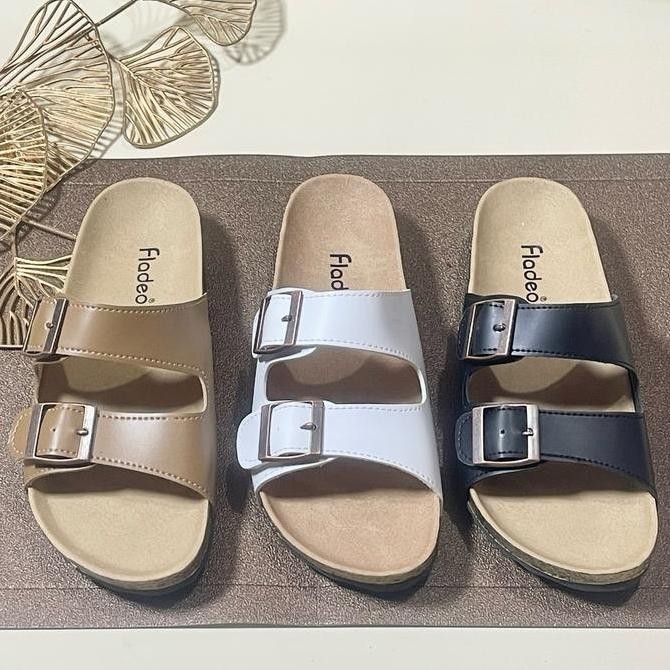 DF130>> Sandal Wanita Terbaru Fladeo Puyuh Tali Dua Sendal