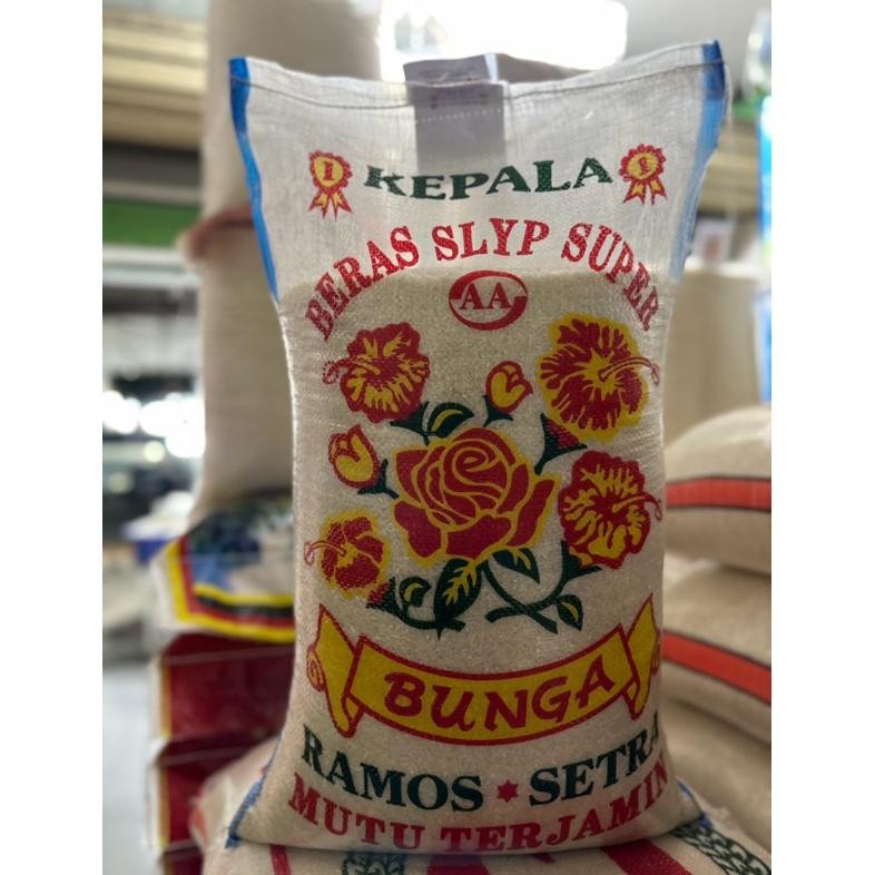 

Beras Kepala Slyp Super Cap Bunga (Literan) 5Liter,10Liter&20Liter