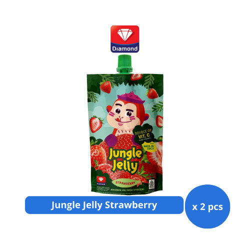 

Jungle Jelly Strawberry 100ml x 2 pcs