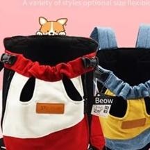 Tas Gendong Depan Belakang Untuk Anjing Kucing Lucu Tas Gendong Tas Gendong Beow