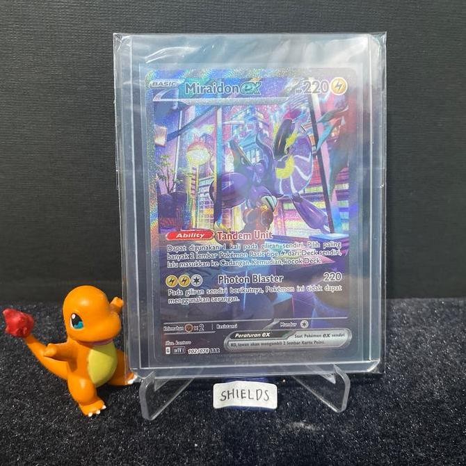 Pokemon TCG Indonesia - Miraidon EX SAR sv1V Rare Original