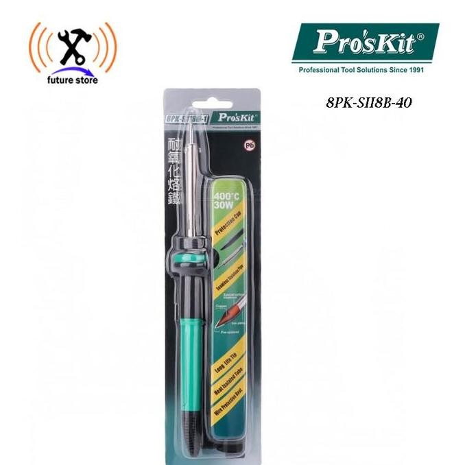 PROSKIT 8PK-S118B -40 Soldering Iron 40W 220~240V - SOLDER TANGAN ORIG