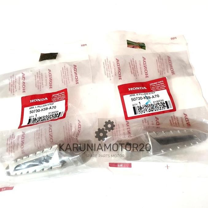 Besi Footstep Belakang Kiri Kanan New Vario 150 Led Original AHM K59 READY