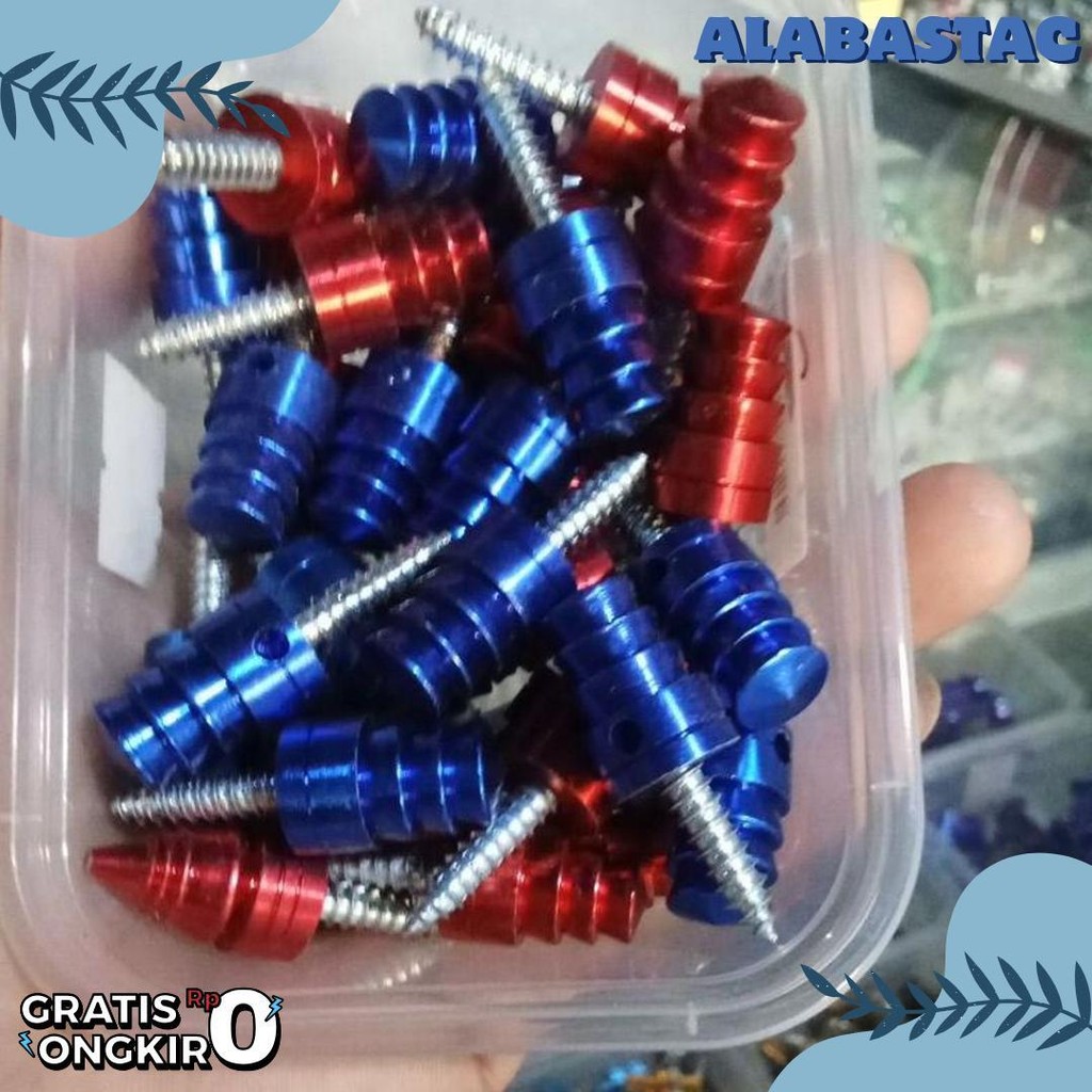 Wajib Punya Baut Sekrup Variasi Monel Honda Yamaha Harga Perbiji