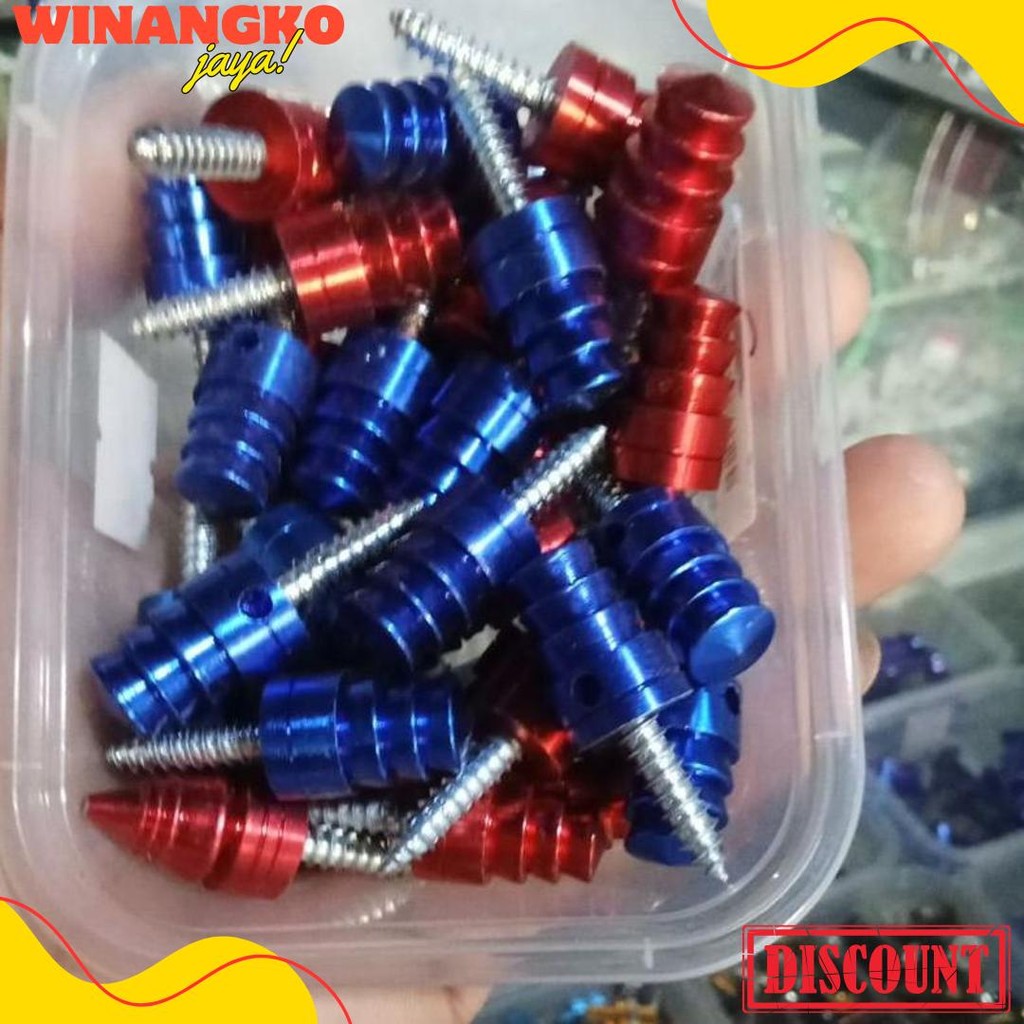 Diskon Kemerdekaan Baut Sekrup Variasi Monel Honda Yamaha Harga Perbiji