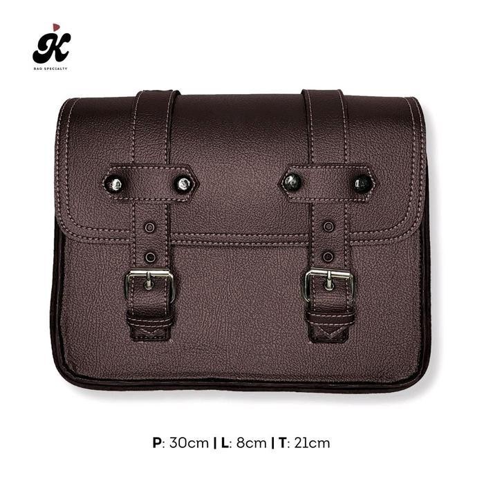 CCS sidebag tas motor taa samping touring klasik motor custom