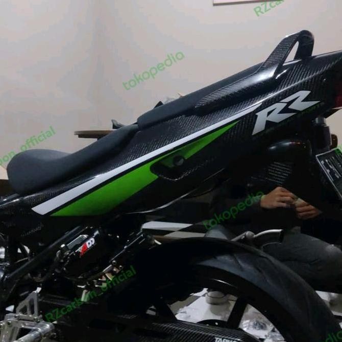 body belakang ninja rr old carbon kevlar New Carbon