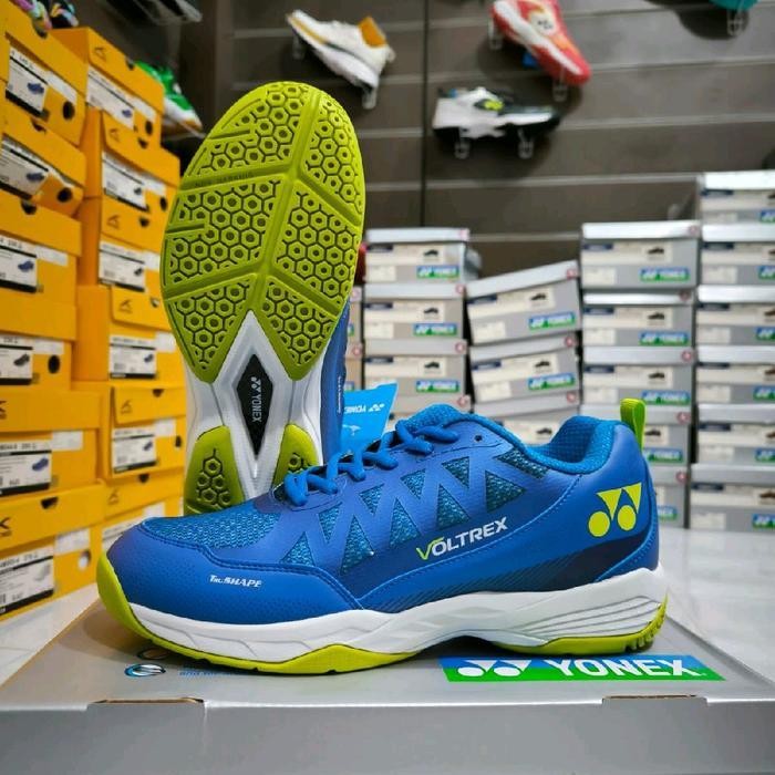 RPS Sepatu Badminton Yonex VOLTREX TERBARU Free Kaos Kaki-Sepatu Badminton Pria Wanita