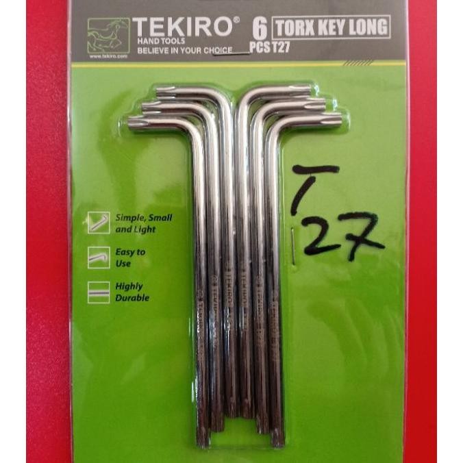 Kunci L Set Bintang T 27 Panjang 1 Set
