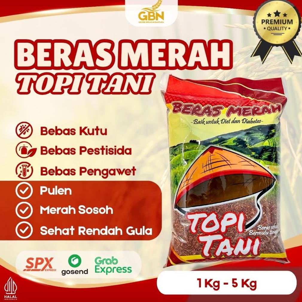 

Beras Merah Topi Tani Organik Bagus Buat Kesehatan