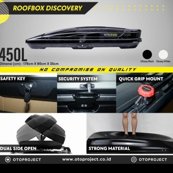 Roofbox Type Discovery By Otorack Kualitas Terbaik Harga Termurah