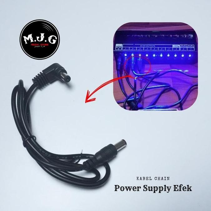 kabel jumper power supply daisy dhaisy chain efek pedal gitar bass elektrik