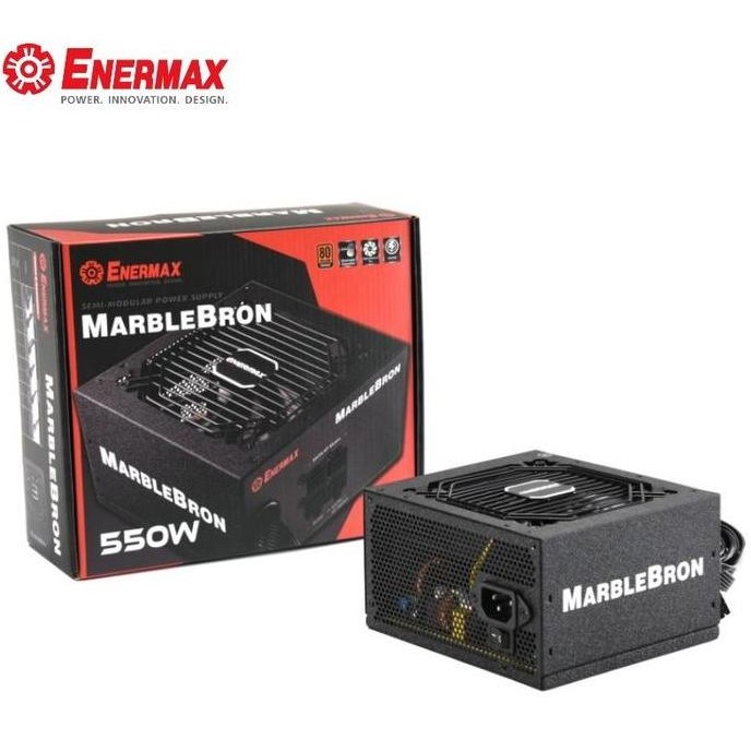 Enermax Marblebron 550W - Psu 550W 80+ Bronze Semi Modular Emb550Awt