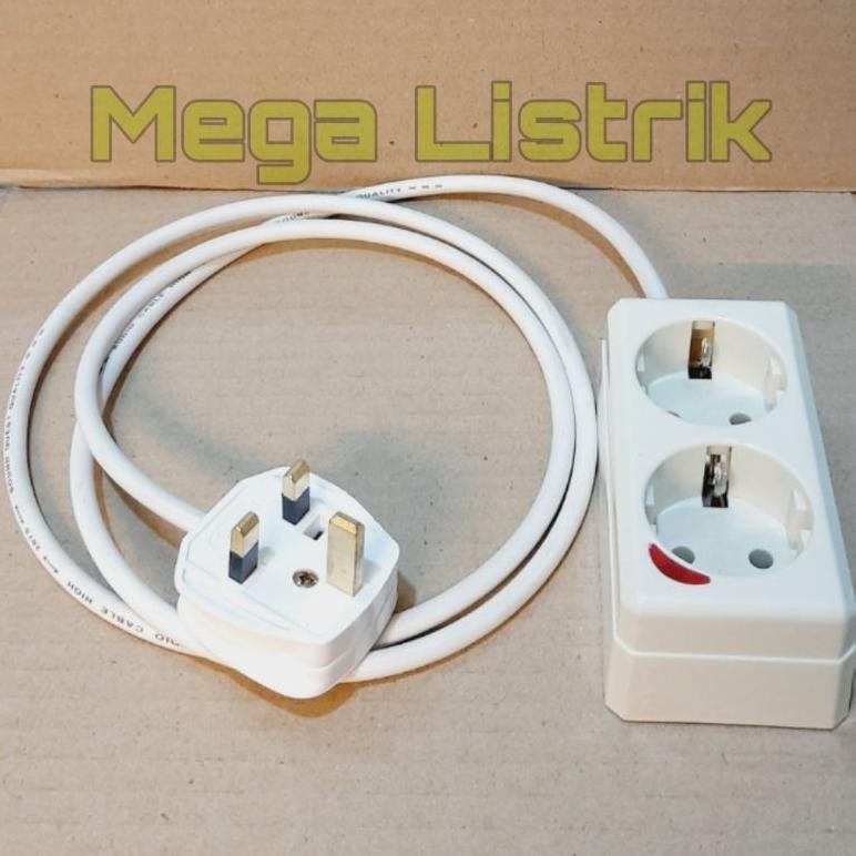 Stop kontak Trevel Arab saudi / Singapor / Malaysia / hongkong steker kaki 3
