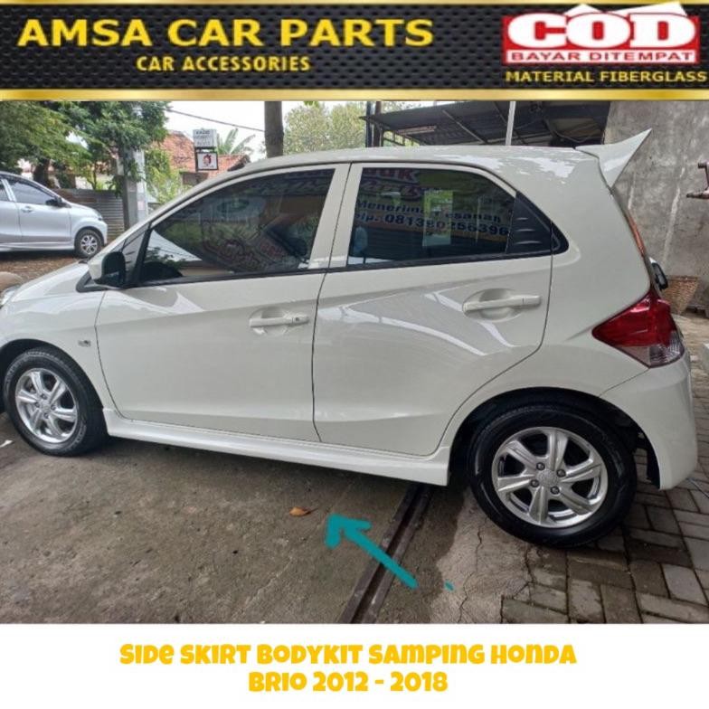Side skirt bodykit samping Honda Brio Lama Sideskirt Brio Old Sepasang Kanan Kiri [COD] [REQUEST WAR