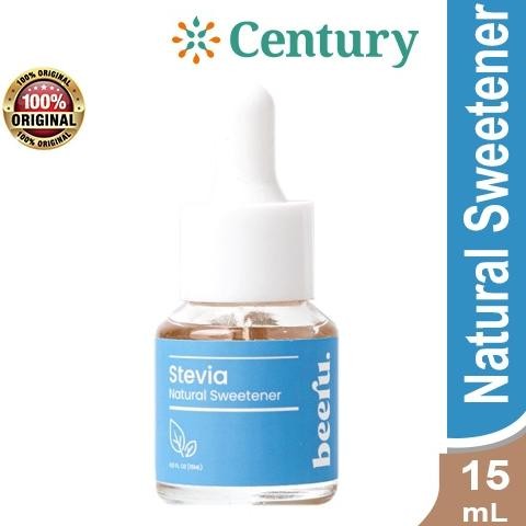 

BEERU STEVIA NATURAL SWEETENER 15 (LIMA BELAS ) ML / GULA ALAMI / PEMANIS ALAMI