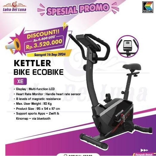 Sepeda Statis KETTLER Ecobike XE - Original