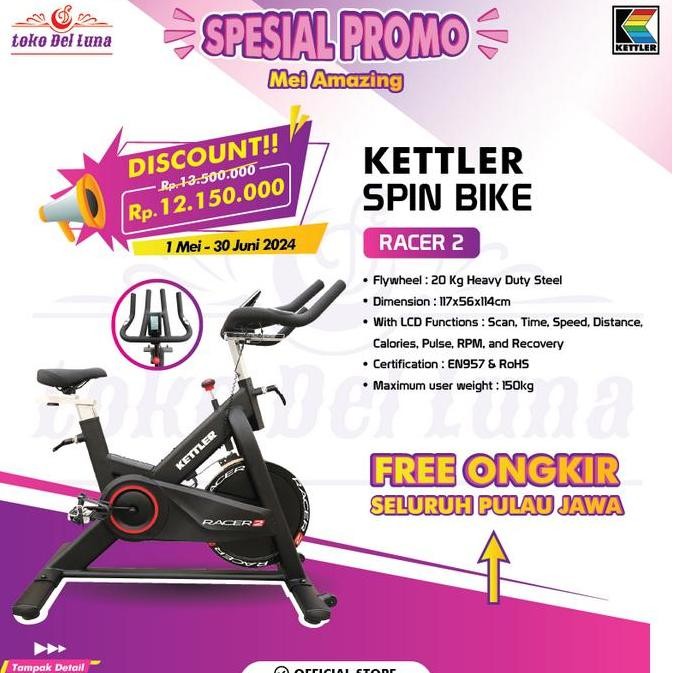 Spinning bike KETTLER SPIN BIKE RACER 2