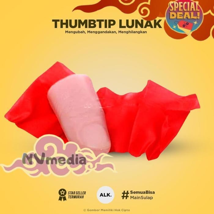 Offer Discount Thumbtip ( Alat Sulap Jempol Palsu )