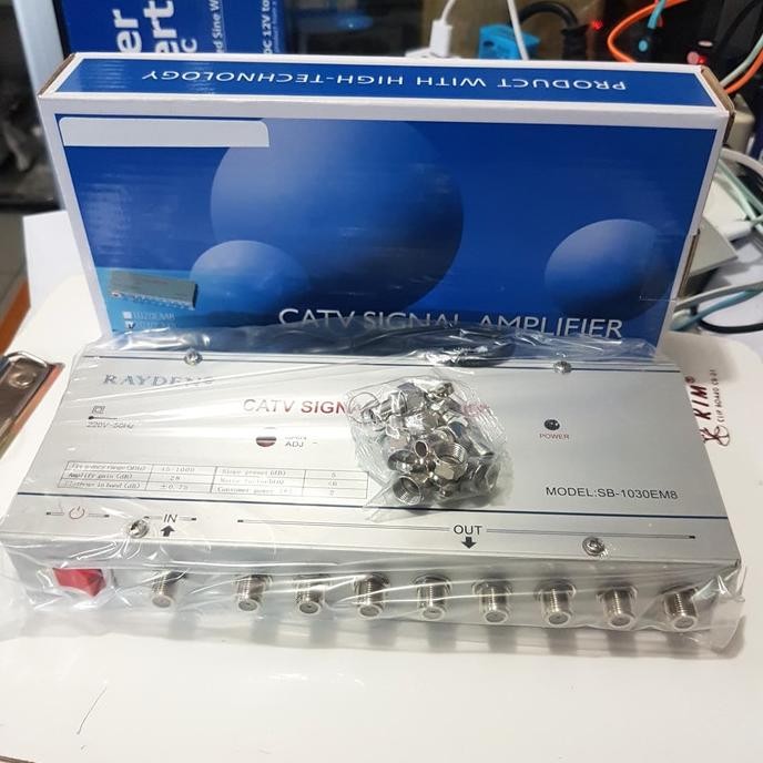 Catv Signal Amplifier 8 Channel