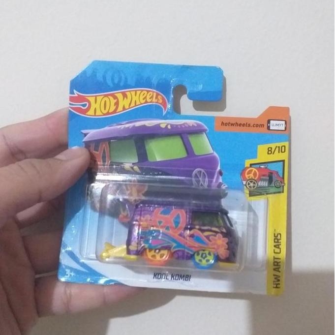 HOT WHEELS SHORT CARD SC KOOL KOMBI UNGU