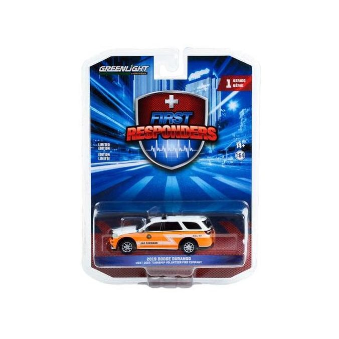 GREENLIGHT 67040D - 2019 DODGE DURANGO - WEST DEER TOWNSHIP VOLUNTEER