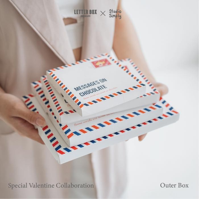 

ES Coklat Valentine Mix Varian isi 6 - Letter Box - Valentine Edition