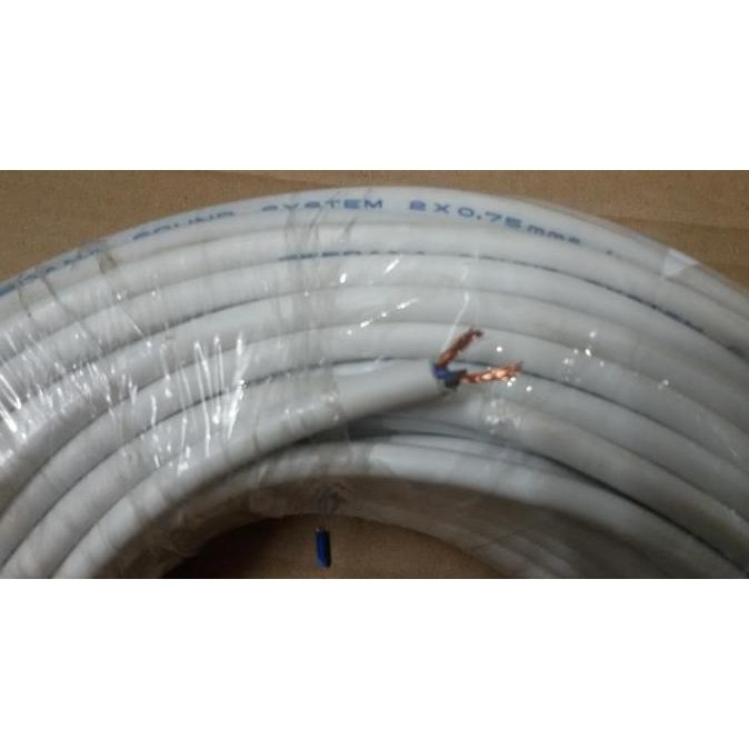 Kabel serabut 2x0.75 /nyyhy 20.75/nymhy2x0.75/perdana serabut 2x0.75