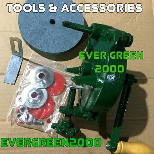 Gerinda Tangan Manual 6" in (150mm) gurinda putar (gerinda duduk/meja)